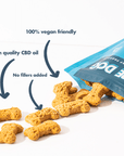 Calming Crunchies - Peanut Butter CBD Dog Treats - Dope Dog