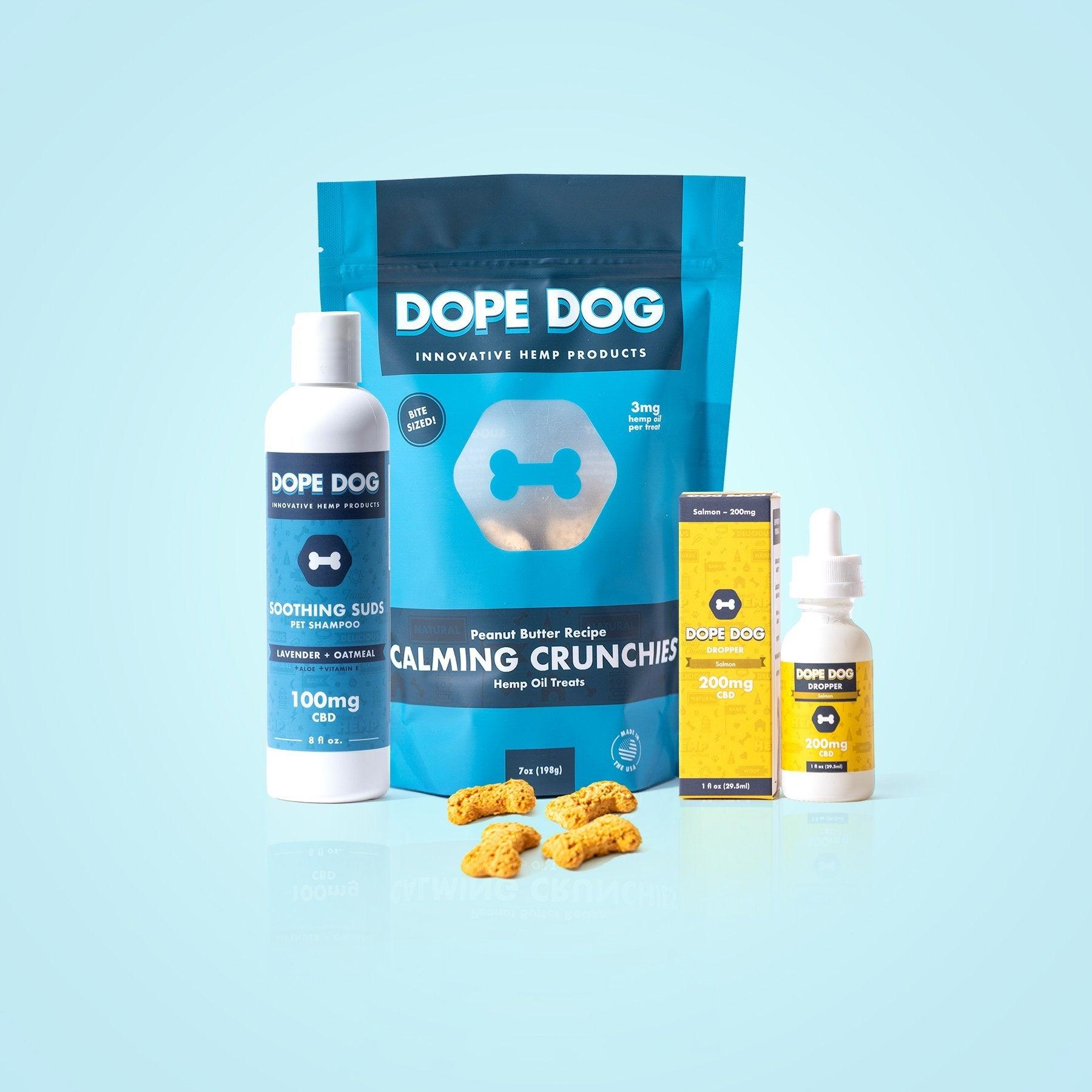 CBD Calming Dog Treats & Drops | Dope Dog