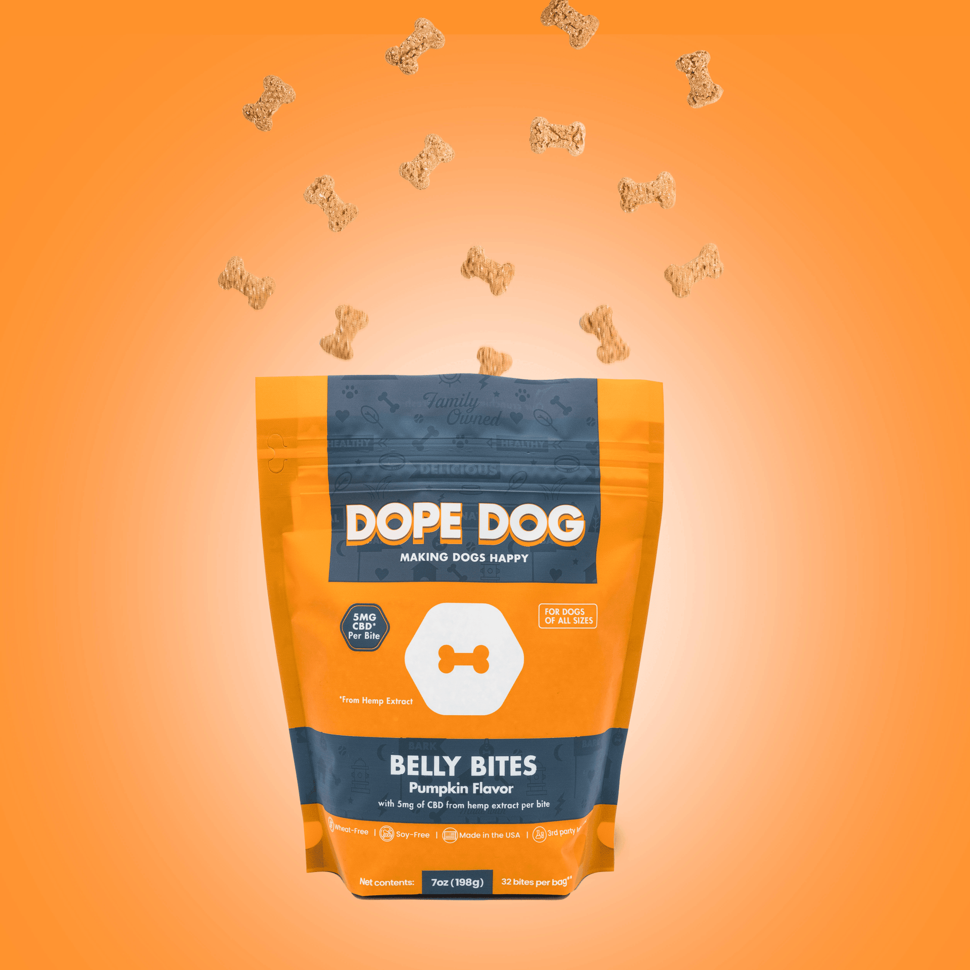 Digestive CBD Dog Treats Dope Dog