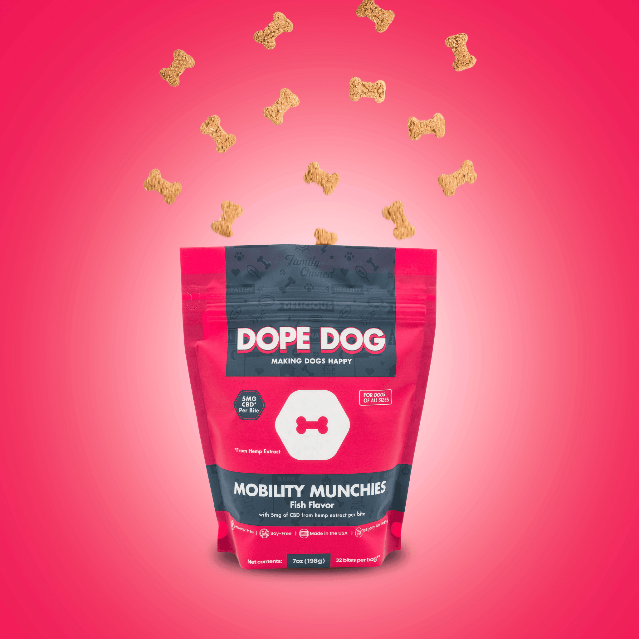 Peanut Butter CBD Dog Treats | Dope Dog | Dope Dog