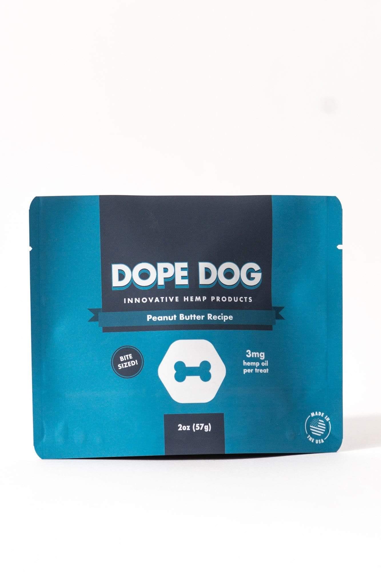 Peanut Butter CBD Calming Dog Treats BYEANXIETY | Dope Dog | Dope Dog